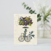 Carte Postale Vol temps Rabbit 3 (Debout devant)