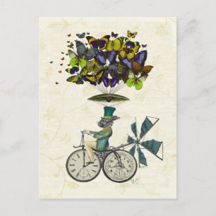 Carte Postale Vol temps Rabbit 3