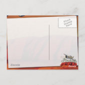 Carte Postale Vol vers l'Australie (Dos)