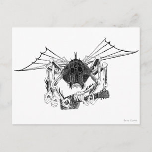 CARTE POSTALE VOL WETA AVEC GUITAR