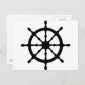 Carte Postale volant du navire capitaine (Devant / Derrière)