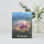 Carte Postale volcan aérien el salvador (Debout devant)