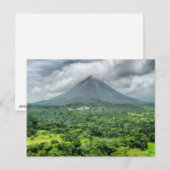 Carte Postale Volcan Arenal - Costa Rica (Devant / Derrière)