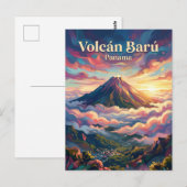 Carte Postale Volcán Barú Panama (Devant / Derrière)