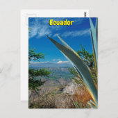 Carte Postale Volcan Cotopaxi, Equateur (Devant / Derrière)