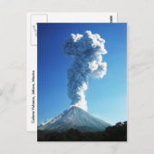 Carte Postale Volcan de Colima, Jalisco, Mexique (Devant / Derrière)