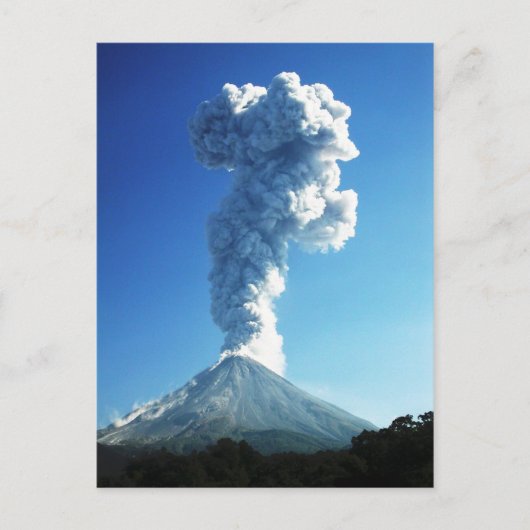 Carte Postale Volcan de Colima, Jalisco, Mexique (Devant)