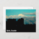 Carte Postale Volcan de Quito (Devant / Derrière)