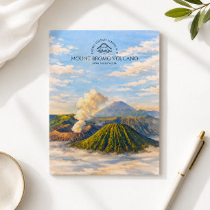 Carte Postale Volcan du mont Bromo, Parc national de Bromo Tengg