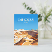 Carte Postale Volcan Emi Koussi Tchad (Debout devant)