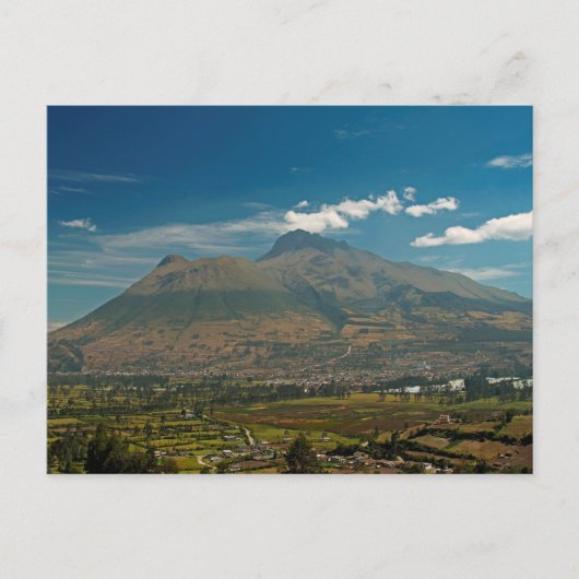 Carte Postale Volcan Imbabura (Devant)