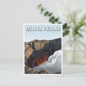 Carte Postale Volcan Masaya (Debout devant)