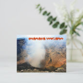 Carte Postale Volcan Masaya, Nicaragua, C.A. (Debout devant)