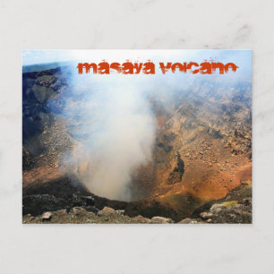 Carte Postale Volcan Masaya, Nicaragua, C.A.