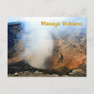 Carte Postale Volcan Masaya, Nicaragua, C.A.