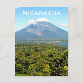 Carte Postale volcan nicaragua
