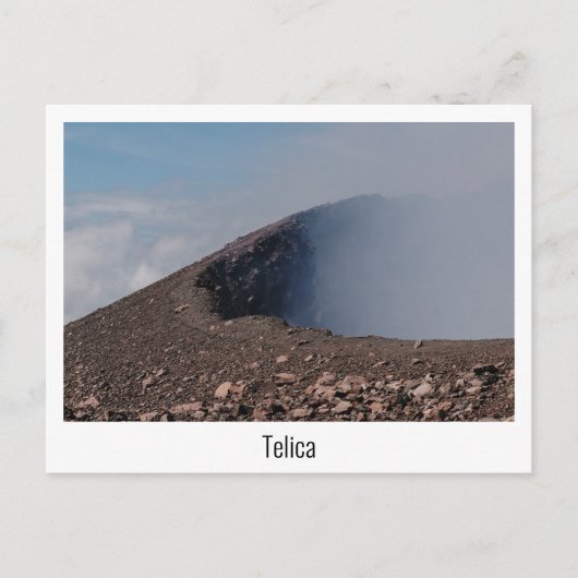 Carte Postale Volcan Telica au Nicaragua (Devant)