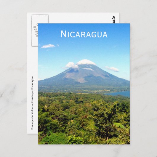 Carte Postale volcano concepción (Devant / Derrière)