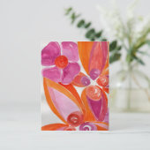 CARTE POSTALE VOLCANO PETALS (Debout devant)