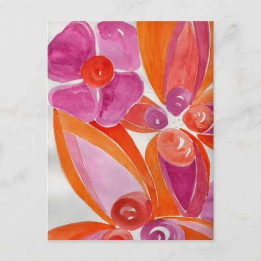 CARTE POSTALE VOLCANO PETALS (Devant)