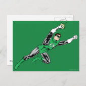 Carte Postale Voler à droite de la lanterne verte (Devant / Derrière)