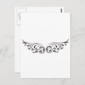 Carte Postale Voler avec ces ailes (Devant / Derrière)