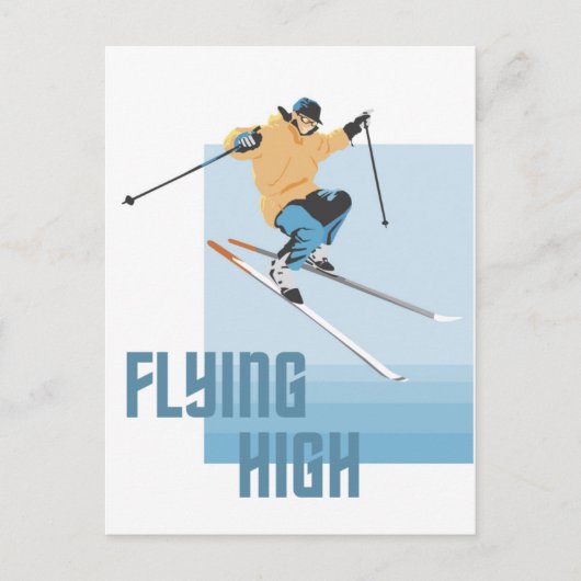 Carte Postale Voler haut (Devant)