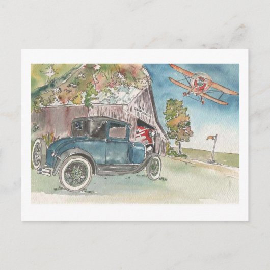 Carte Postale Voler haut (Devant)