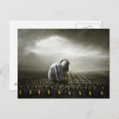 Carte Postale Voleur 2013 de tulipe (Devant / Derrière)