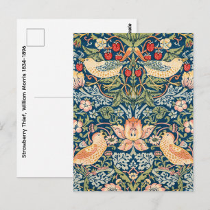 Carte Postale Voleur de fraises, William Morris 1834-1896 -Petit