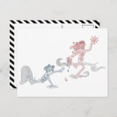 Carte Postale voleur de singe (Devant / Derrière)