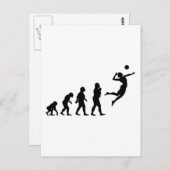 Carte Postale Volley-ball (Devant / Derrière)