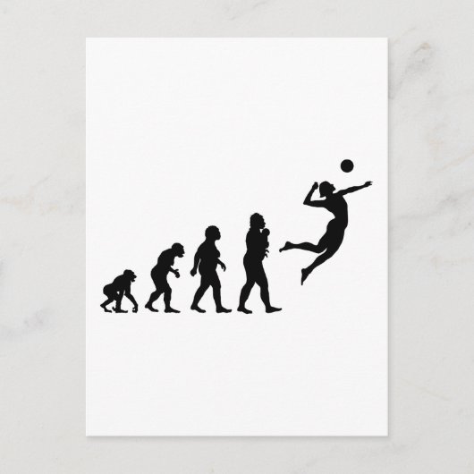 Carte Postale Volley-ball (Devant)