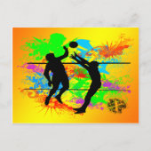 Carte Postale Volley-ball (Devant)