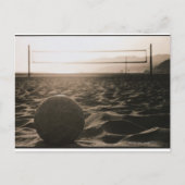 Carte Postale Volley-ball dans le sable (Devant)