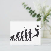 Carte Postale volley-ball évolution (Debout devant)