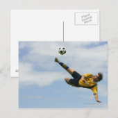 Carte Postale Volley kick 2 (Devant / Derrière)