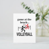 Carte Postale Volleyball Beach Volleyball (Debout devant)