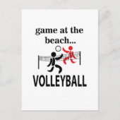 Carte Postale Volleyball Beach Volleyball (Devant)