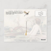 Carte Postale Vols de Dragon et Bébé d'eau (Dos)