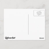 Carte Postale Volvo 122s vintage Amazon (Dos)