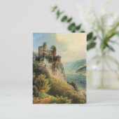 Carte Postale Von Astudin, Burg Rheinstein (Debout devant)