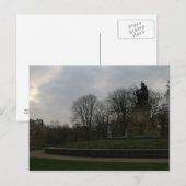 Carte Postale Vondel Park, Amsterdam (Devant / Derrière)