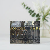 Carte Postale Vondel Park, Amsterdam (Debout devant)