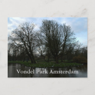 Carte Postale Vondelpark, Amsterdam