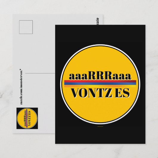 Carte postale Vontz Es (Devant / Derrière)