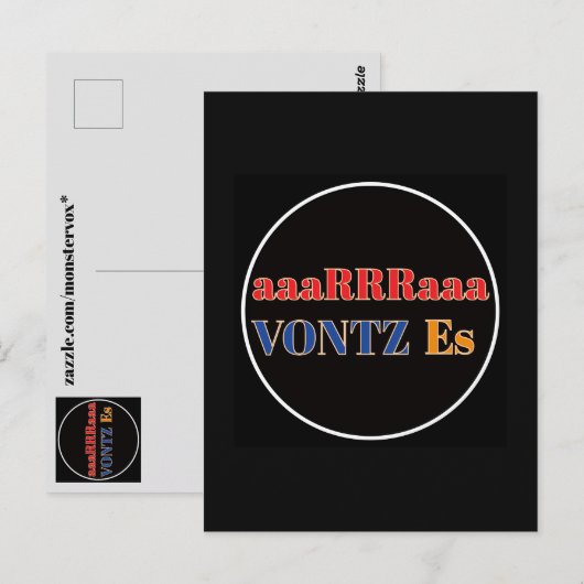 Carte postale Vontz Es (Devant / Derrière)