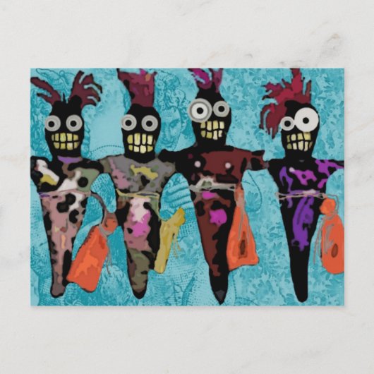 Carte Postale Voodoo Dolls (Devant)