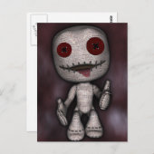 Carte Postale Voodoo Dolly (Devant / Derrière)