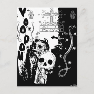 carte postale voodou